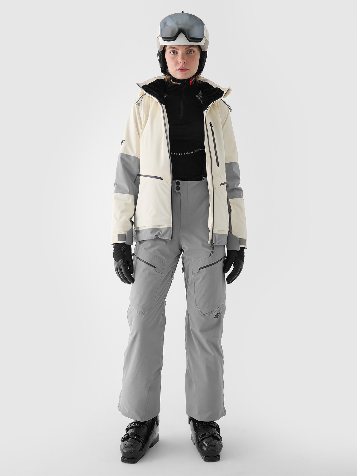 Ski pants membrane 15000 women - gray