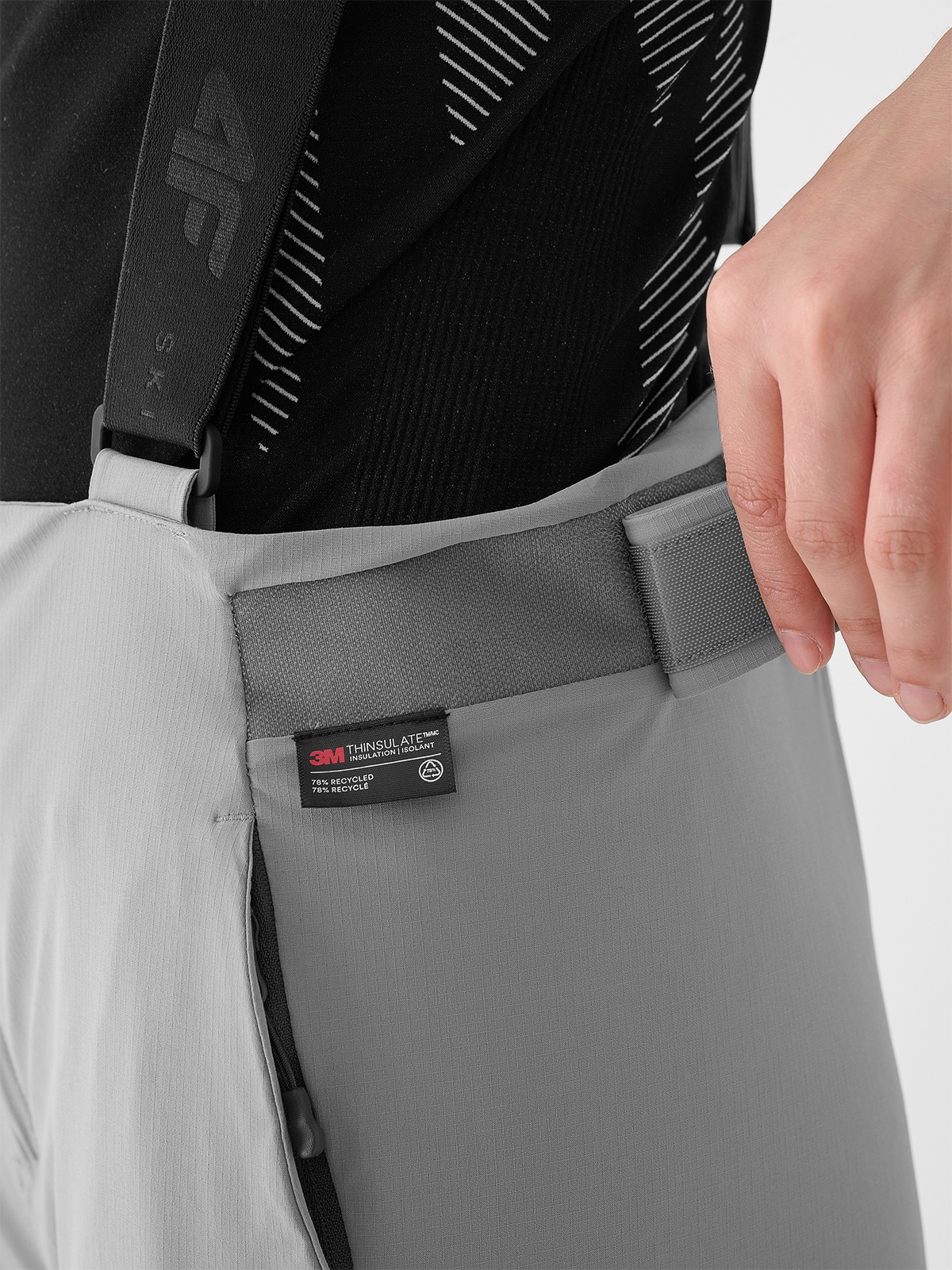Ski pants membrane 15000 women - gray | 4F: Sportswear and shoes