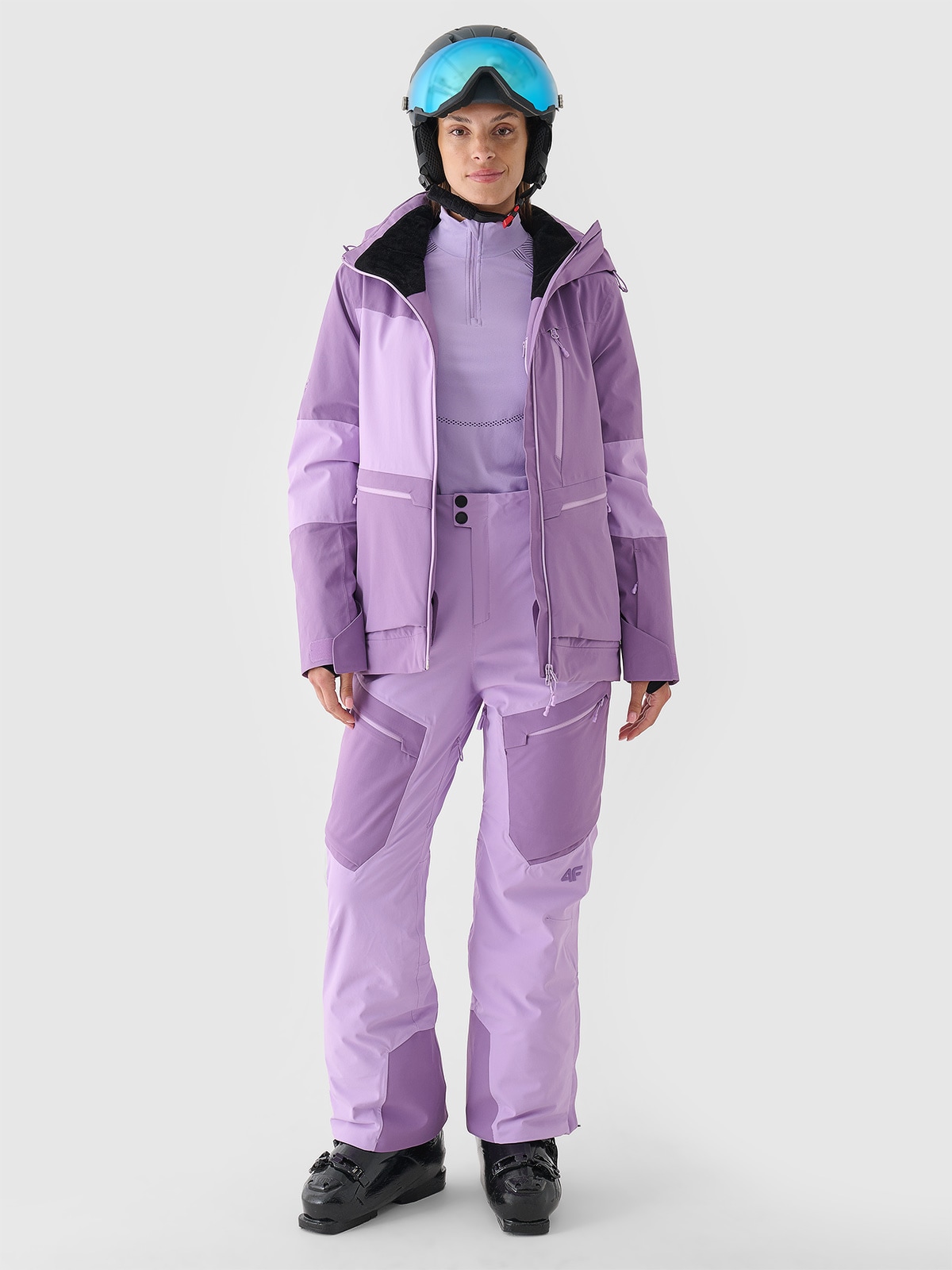 Ski pants membrane 15000 women's - purple | 4F: Sportswear