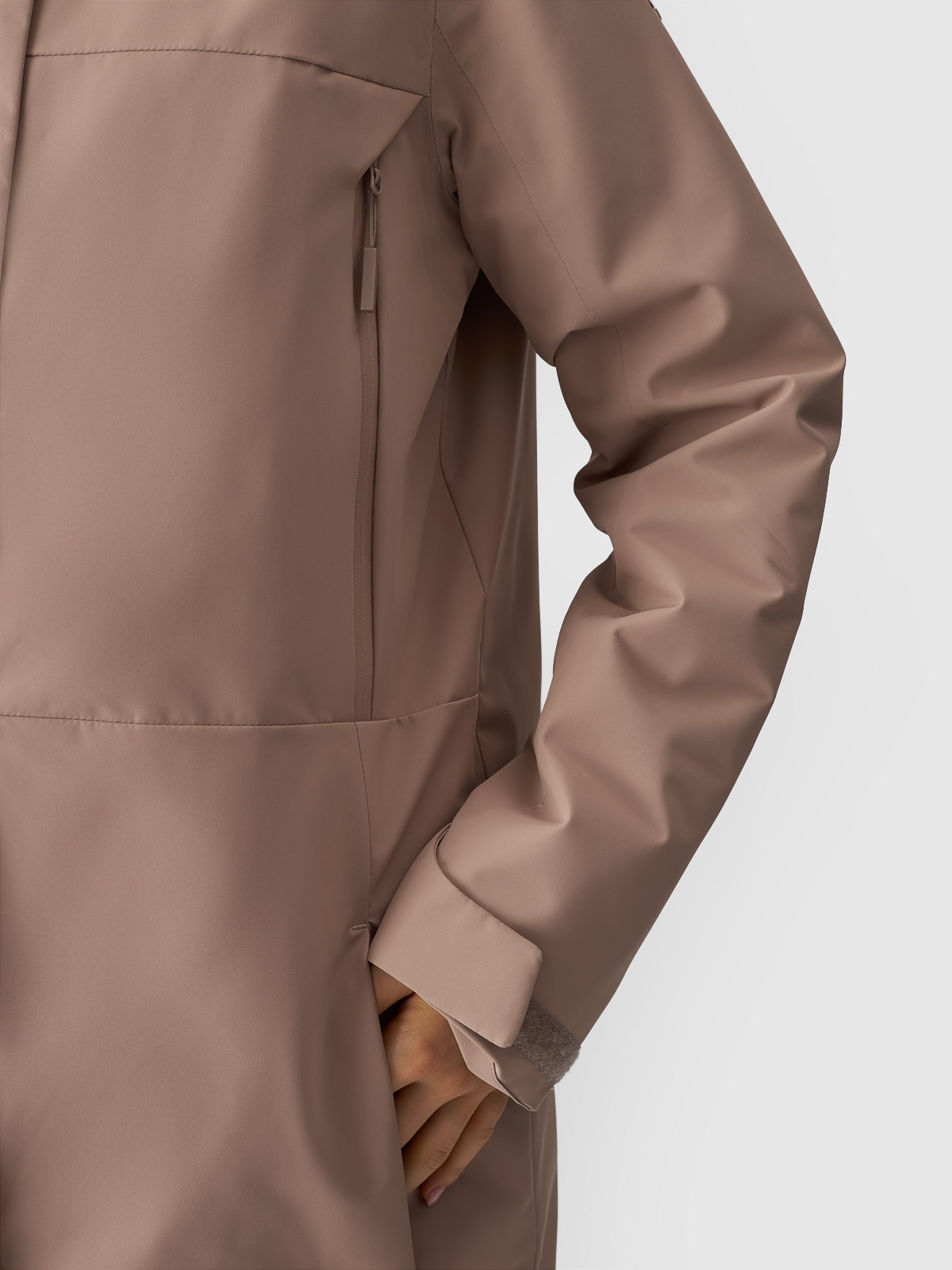 Women's 8000 membrane transition parka - brown | 4F