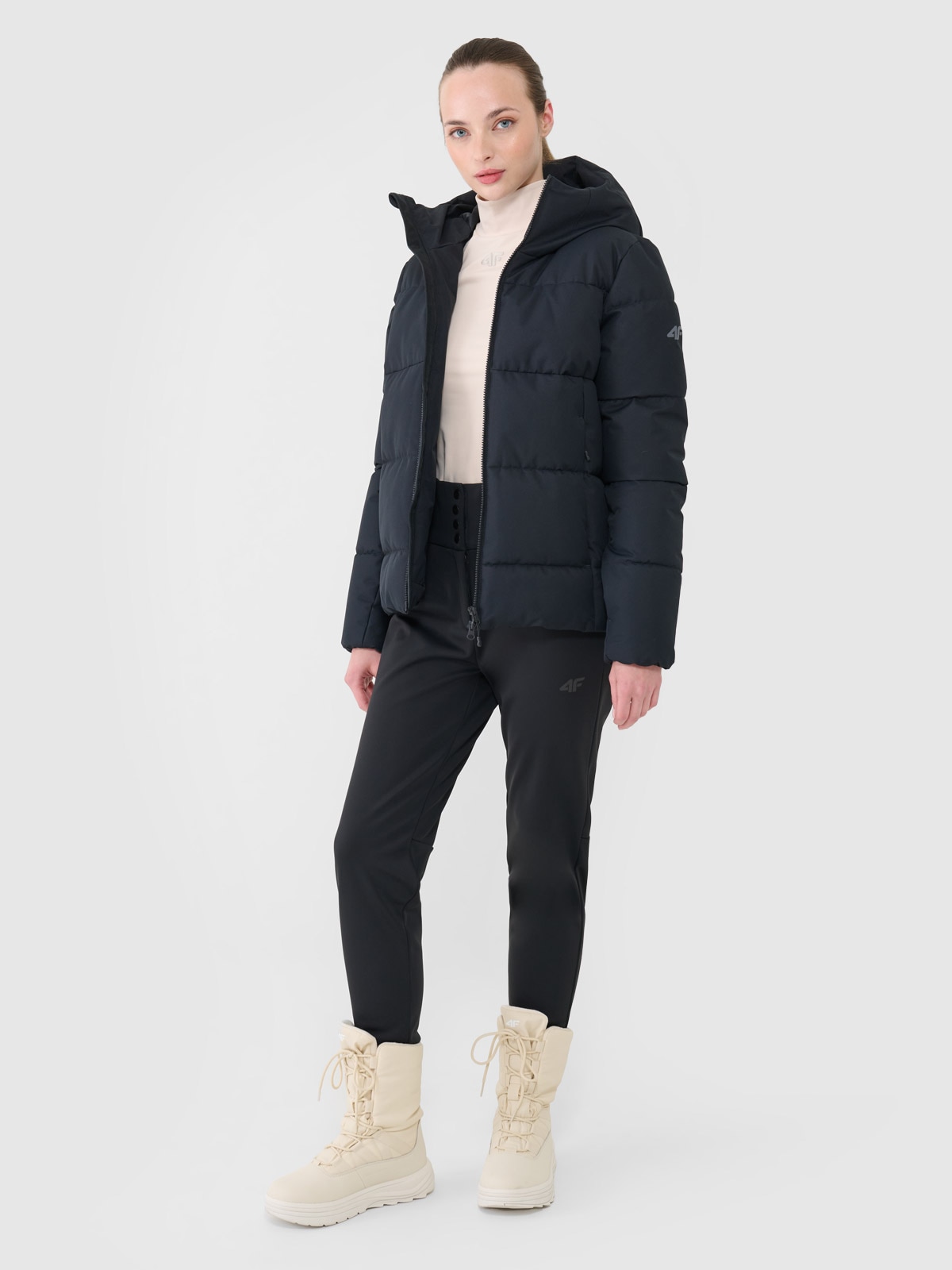 (エレベート) Elevate レディース Fairview 軽量 ダウンベスト ボディーウォーマー PF1933 (ソリッドブラック) Elevate Womens/Ladies Fairview Light Down Bodywarmer (XS