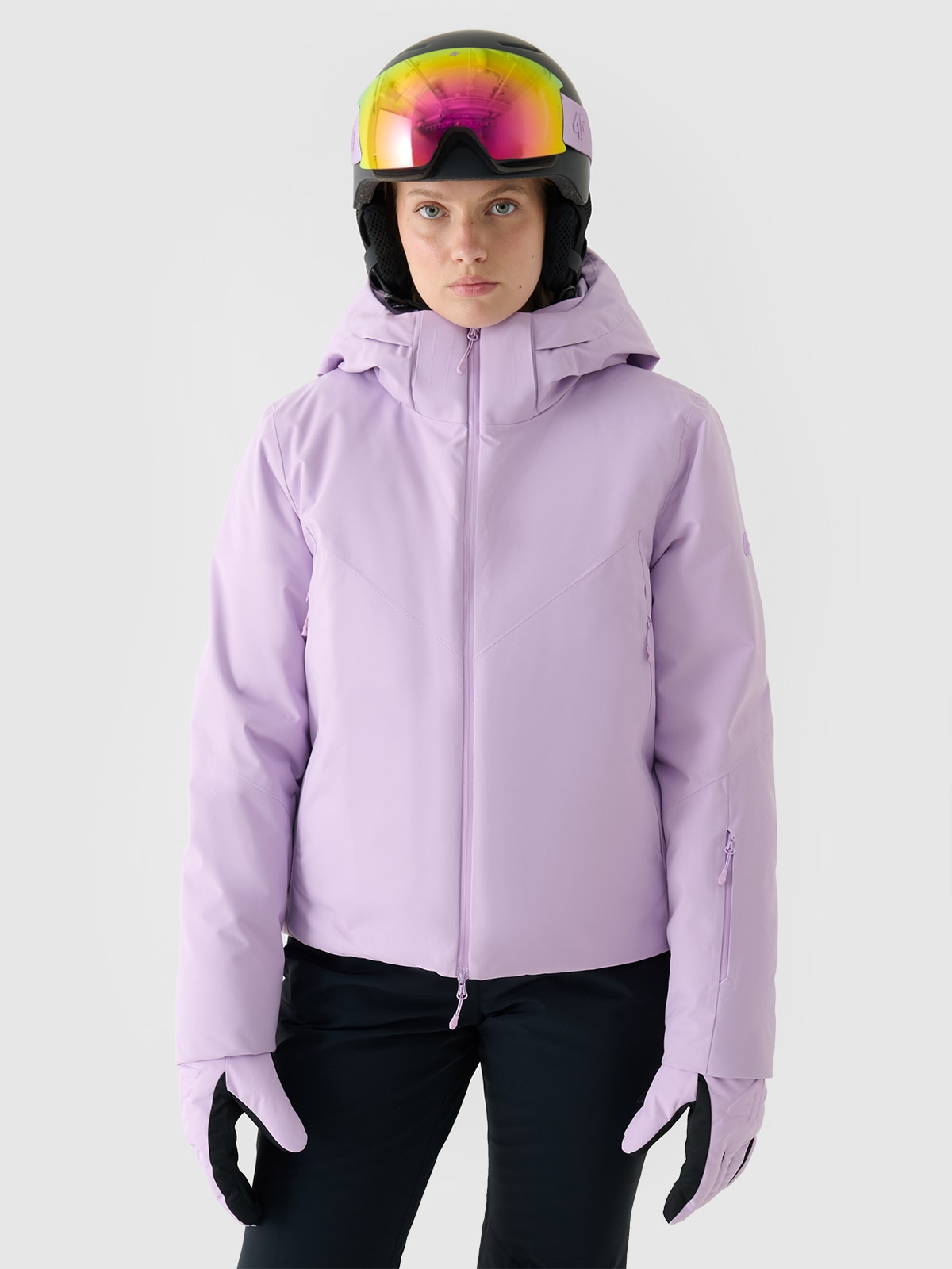 Dermizax 20000 membrane ski jacket for women - purple | 4F