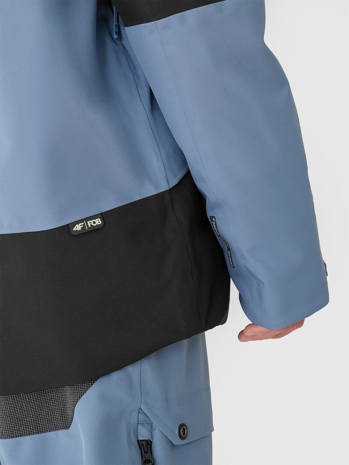 Men's 10000 membrane snowboard jacket - blue | 4F