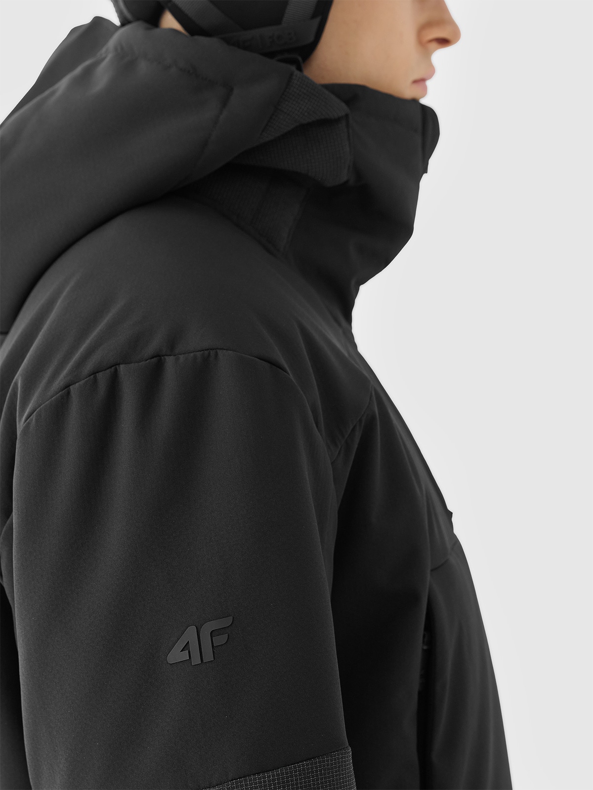 Men's 8000 membrane snowboard jacket - black | 4F