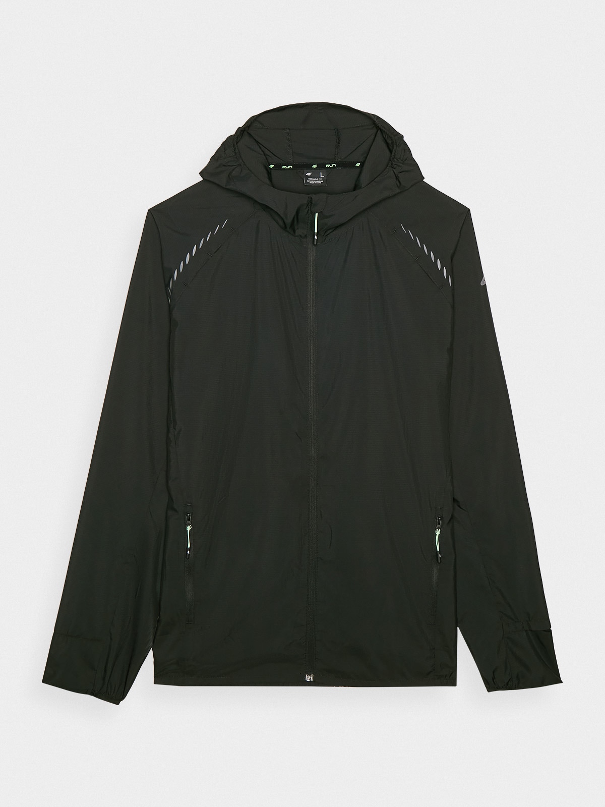 ウォーキング・ランニングウェア answer4 HighLoft Fleece Jacket Men's Ultralight Running Jacket - Gray | 4F: Sportswear and