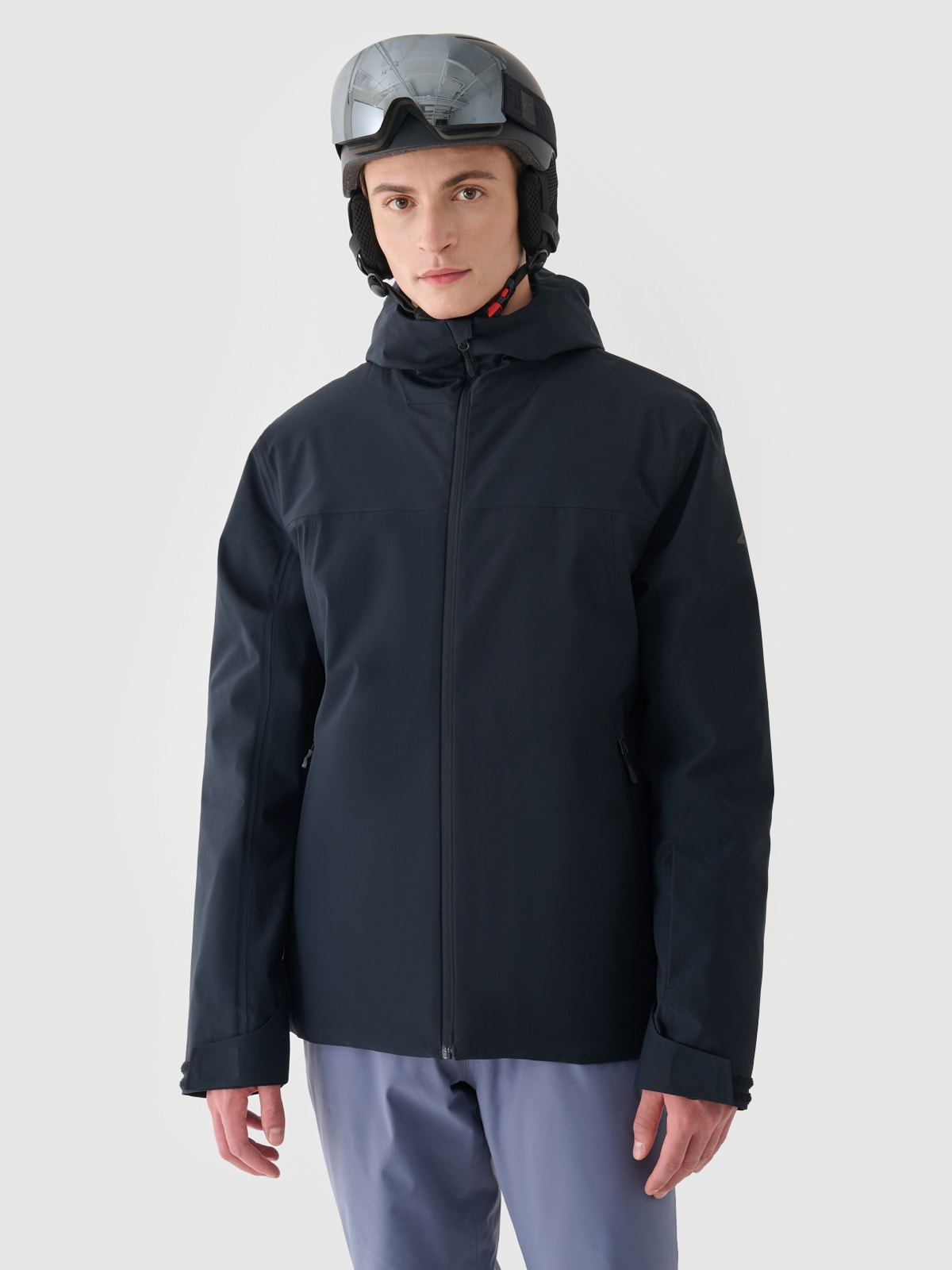 春新作の ski Men's jacket and Sportswear 4F: | black - membrane 5000 ジャケット・アウター