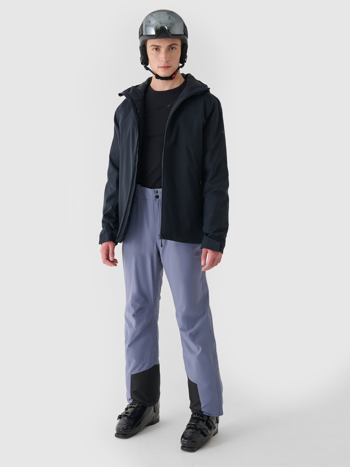Men's ski jacket 5000 membrane - black | 4F: Sportswear and