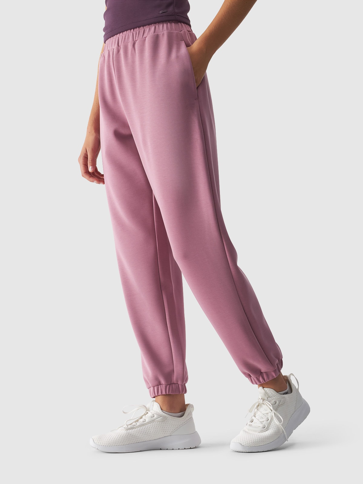 【HI FI FNK】24SS★ (MADE) Ted Sweatpants Fükitt | Vertext Unisex Fleece Grey Sweatpants - Bold