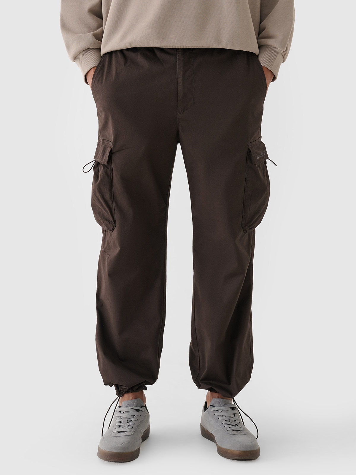 Godokuleh Men's Baggy Cargo Pants Trendy Casual Parachute
