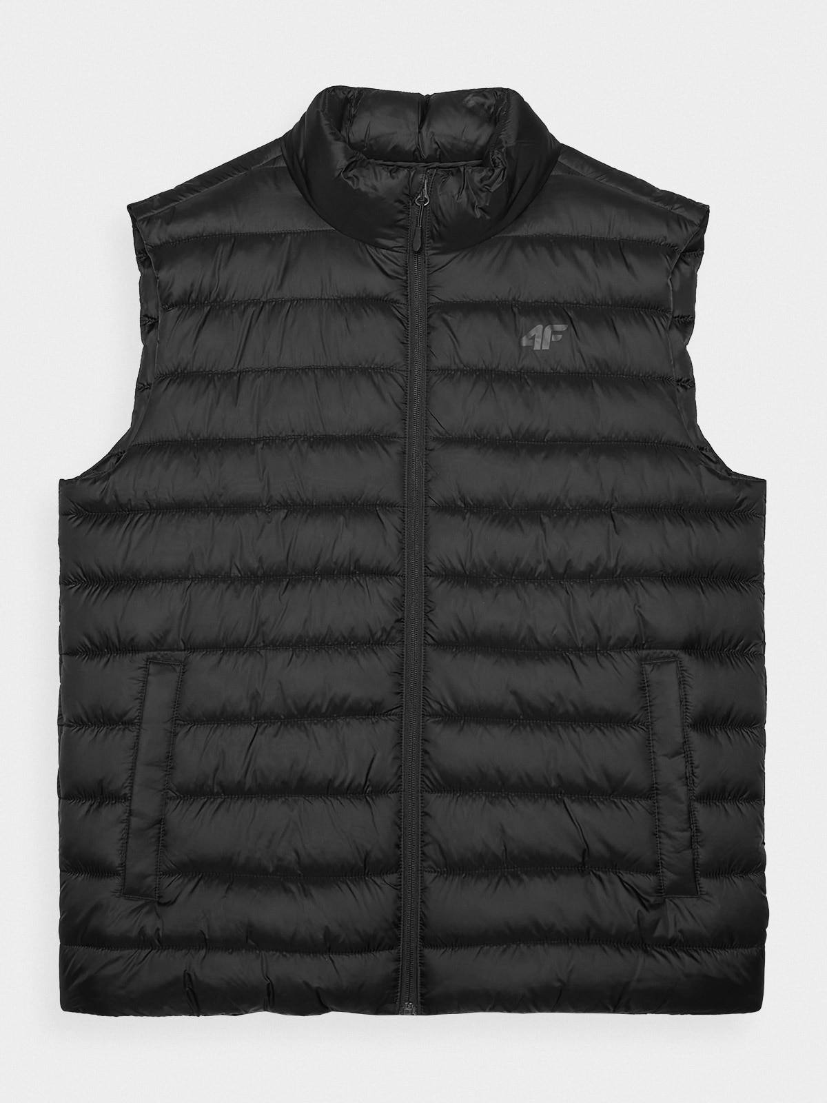 Men's synthetic-fill down vest - black | 4F: Sportswear and