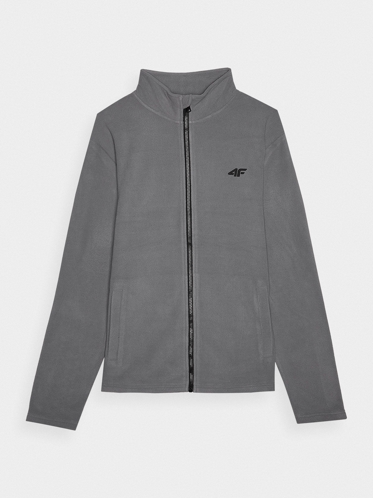 ポ959　TOM Polar regular ze stójką męski - szary | 4F - sportowa odzież