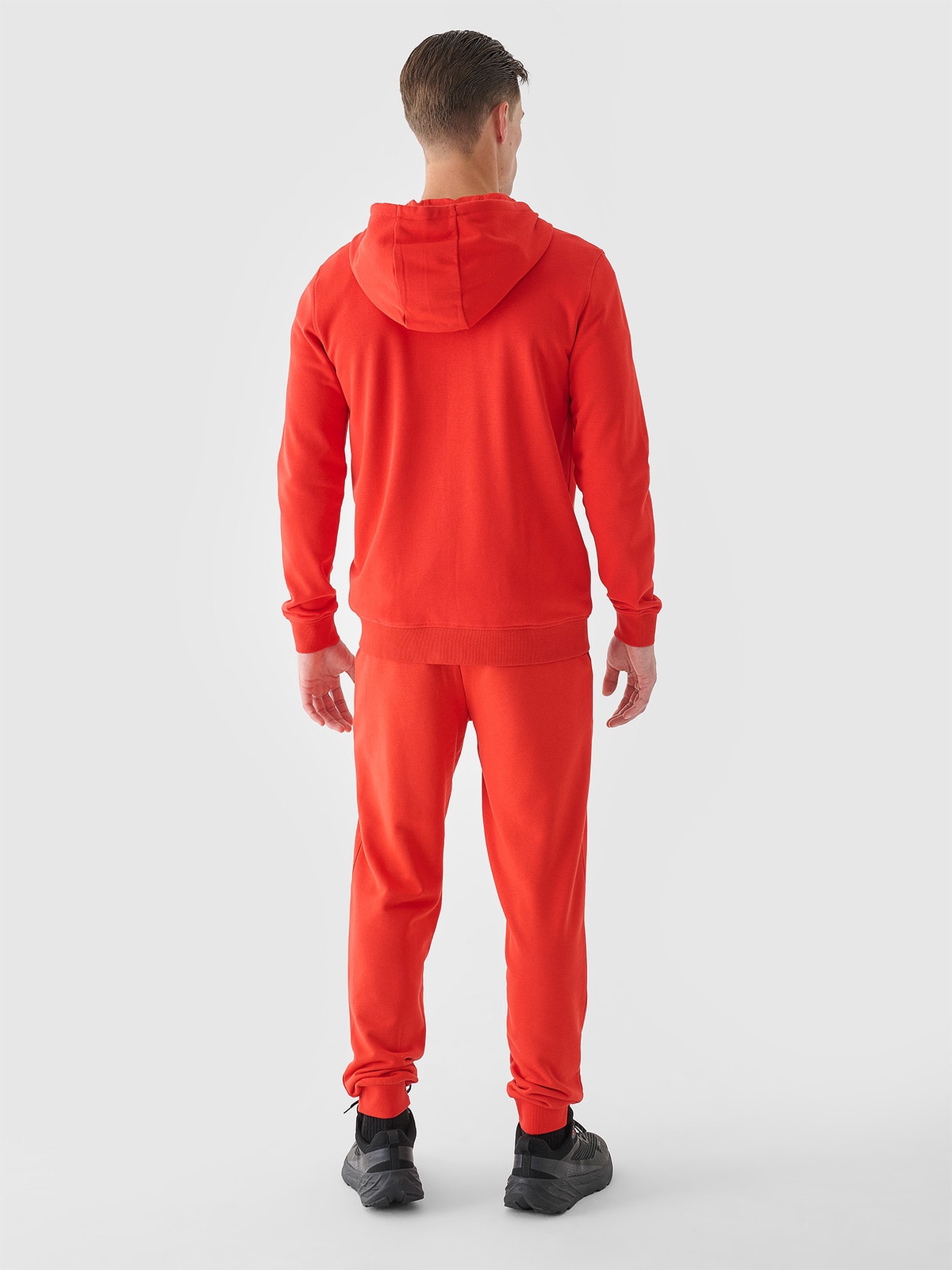Men's joggers sweatpants - orange