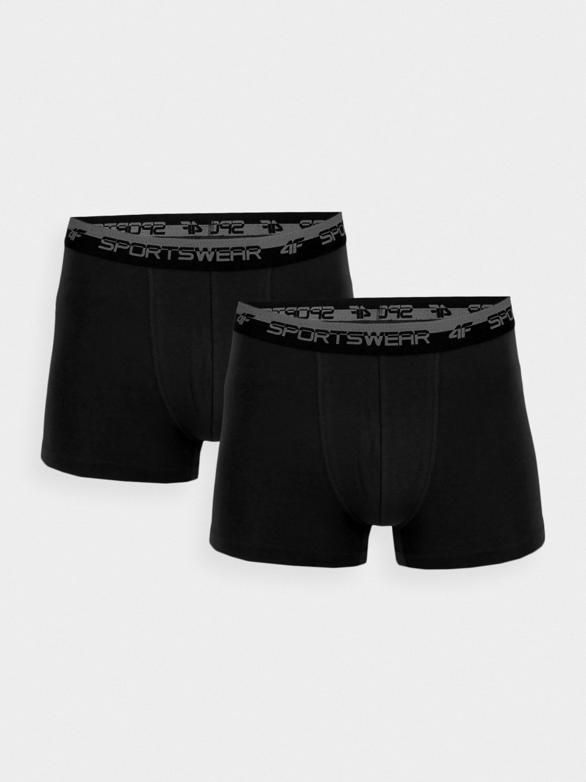 Men's boxer briefs (2-pack) - black | 4F: Sportswear and shoes