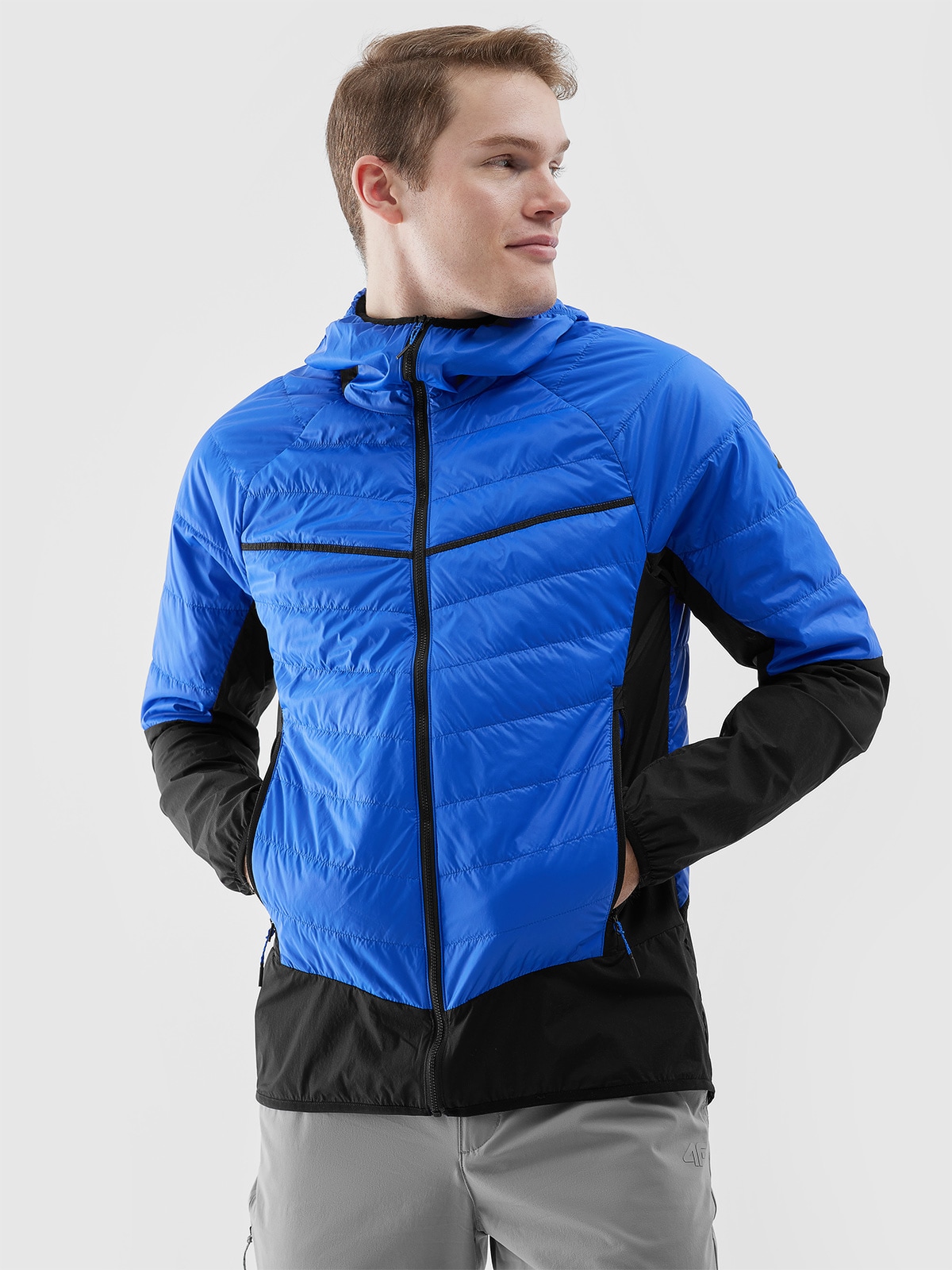 Men's Primaloft Black Insulation Eco down trekking jacket