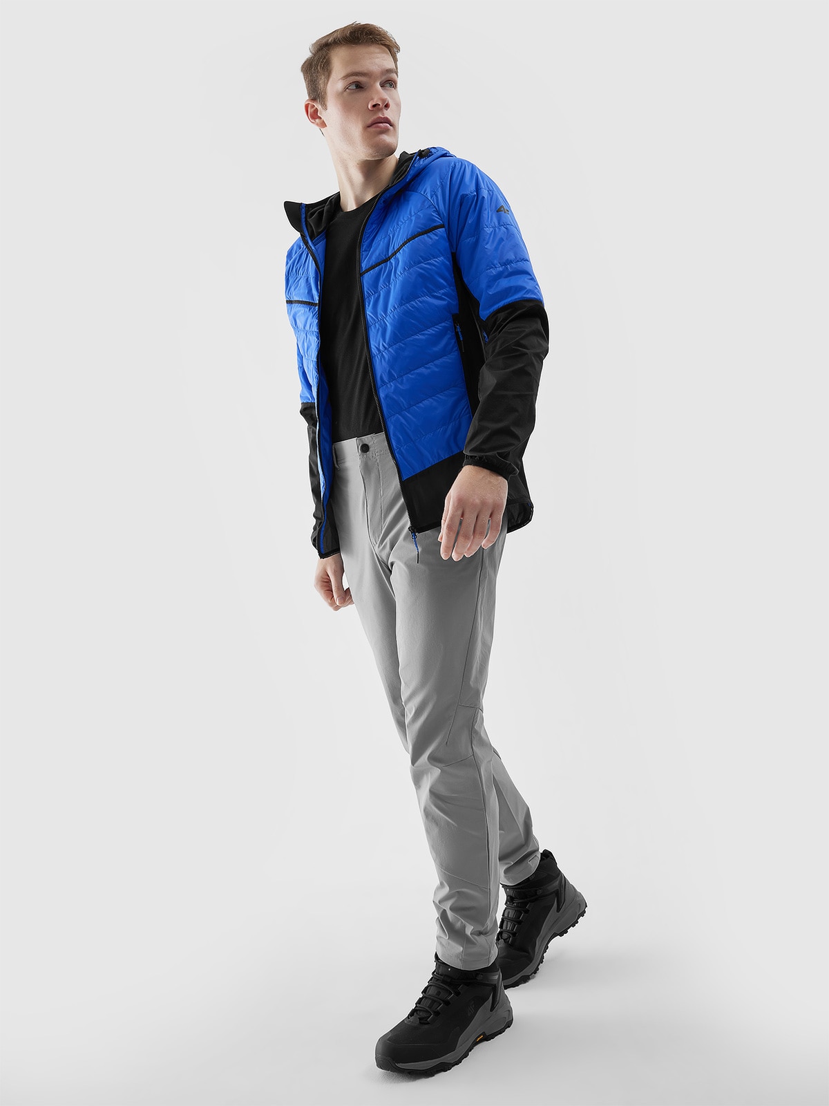 Men's Primaloft Black Insulation Eco down trekking jacket