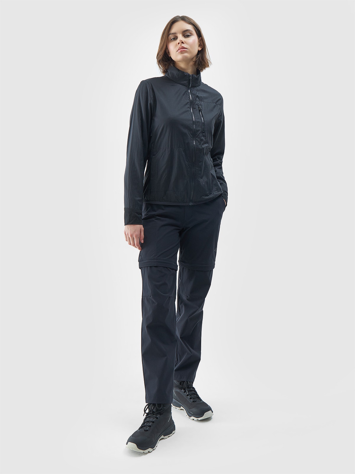 Women's 2-in-1 4WayStretch trekking trousers | 4F
