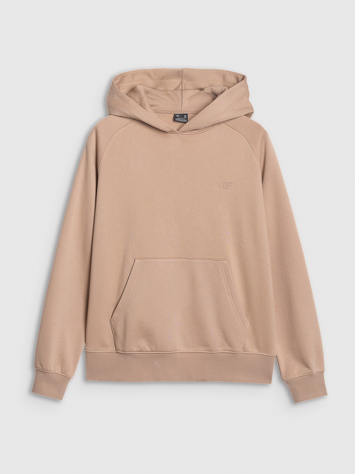 Women's pullover hoodie - beige | 4F: Sportswear and shoes