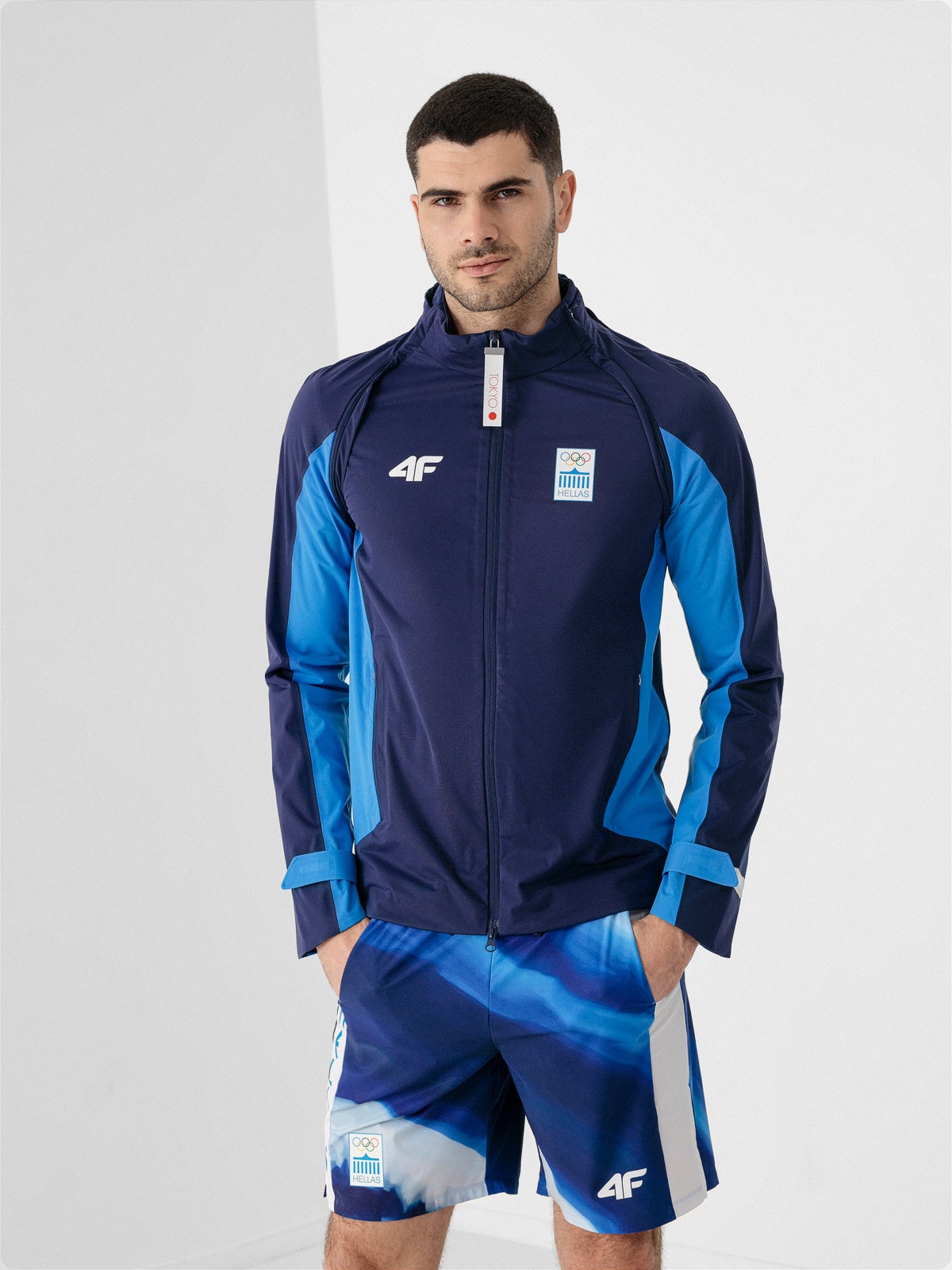 Men's functional jacket Greece - Tokyo 2020 | 4F: Sportswear