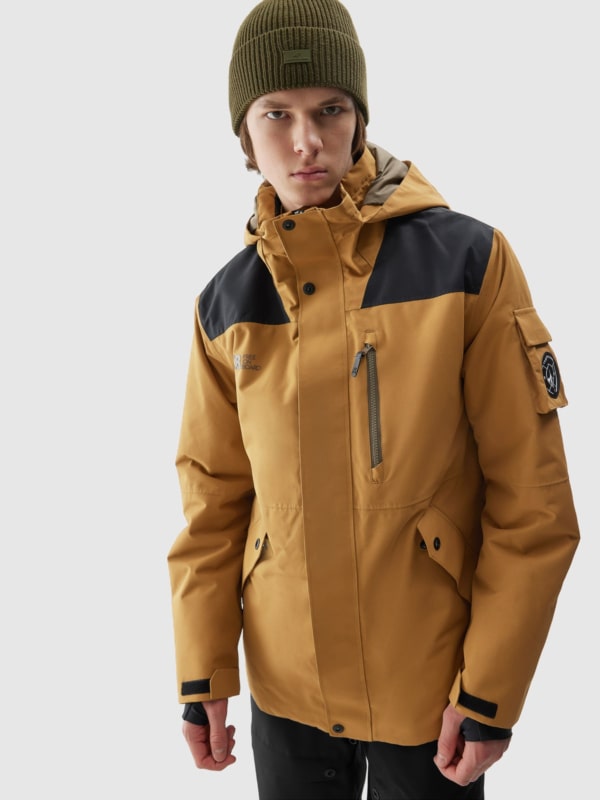 Beige snowboard jacket online