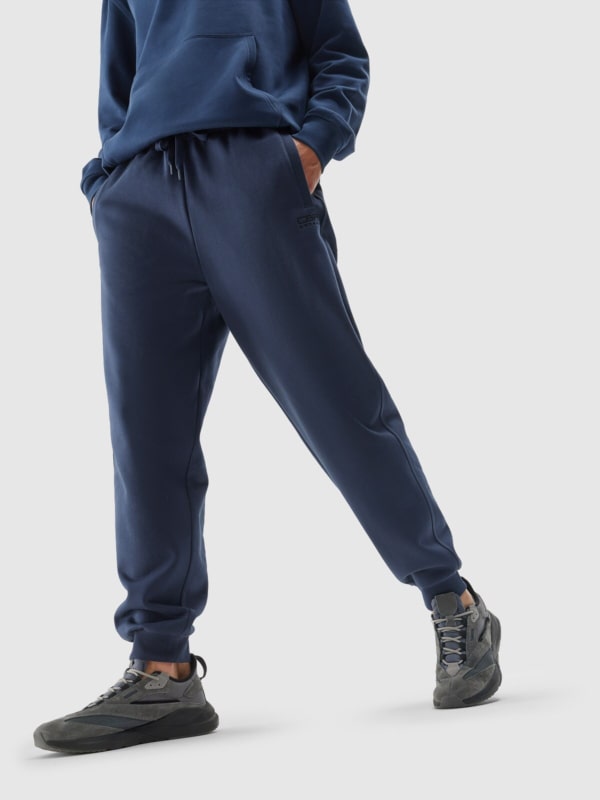 Mens joggers navy blue sale