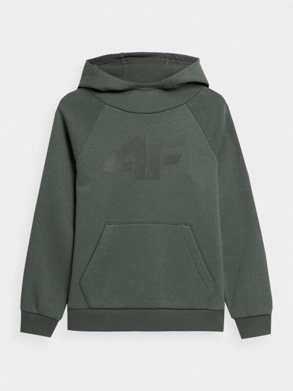 Boys khaki hoodie online