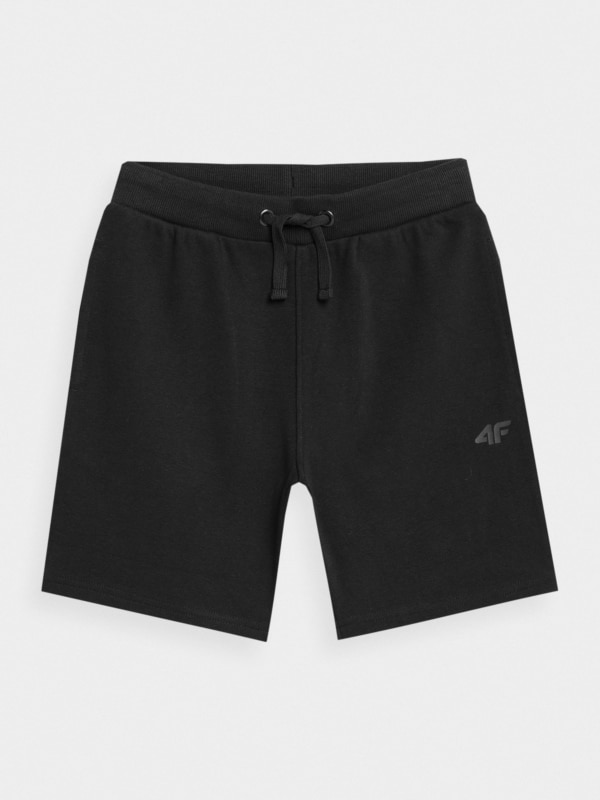 Black sweat shorts boys sale