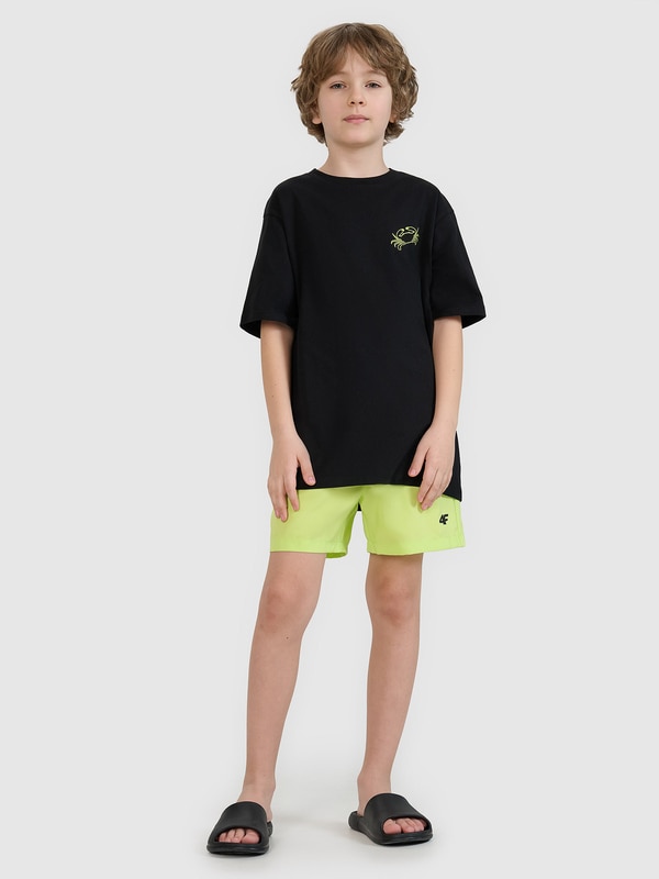 Boy's boardshorts beach shorts - red | 4F: Sportswear and shoes