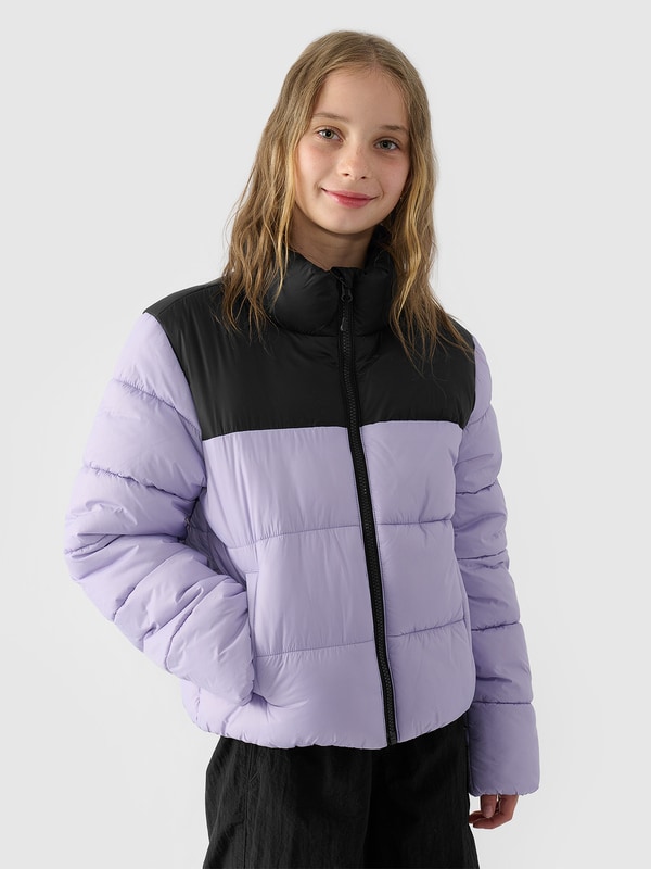 ★DUVETICA★ Marietta Violet Women's Down Jacket V-24F-VDDJ3 Girl's synthetic-fill down jacket - fuchsia | 4F: Sportswear