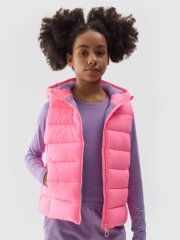 Girl down vest hotsell