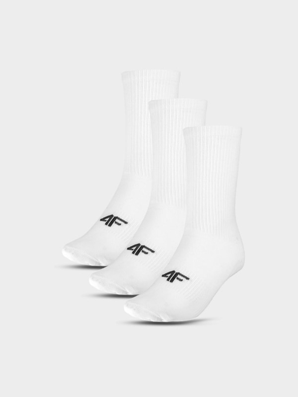 Children's casual crew socks (3-pack) - multicolour | 4F Children's casual crew socks (3-pack) - multicolour | 4F