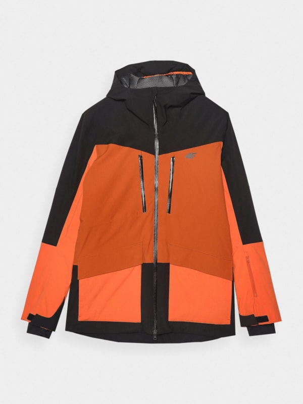 Orange and black ski jacket best sale