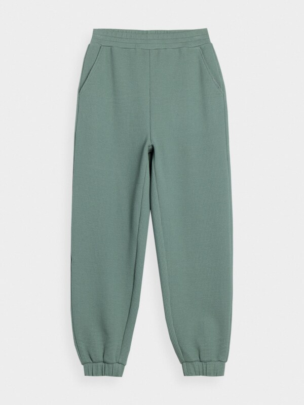 Teal green joggers hotsell