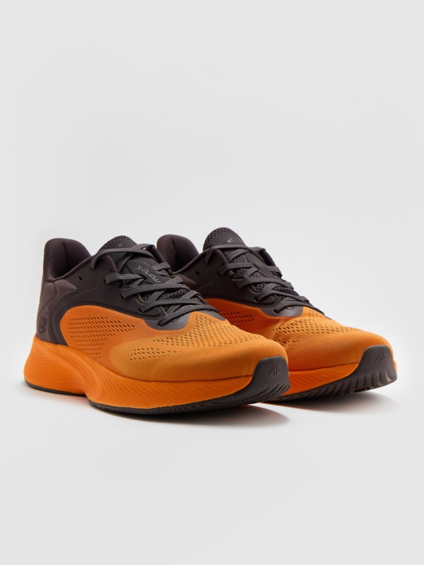 Orange color sneakers deals