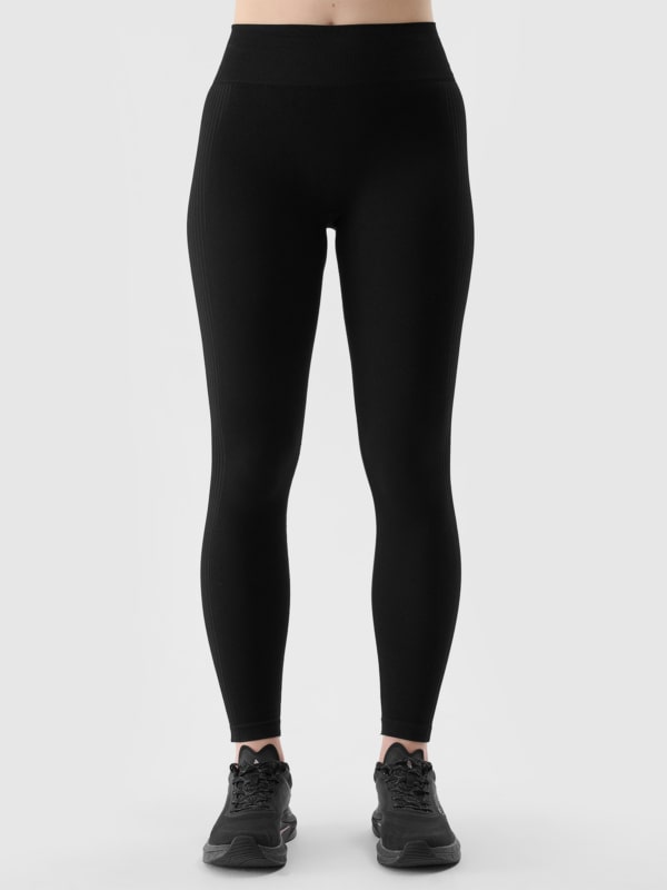 Nike training seamless yoga leggings in black best sale