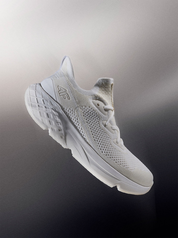 Women's low Velocity E-knit sneakers - white | 4F