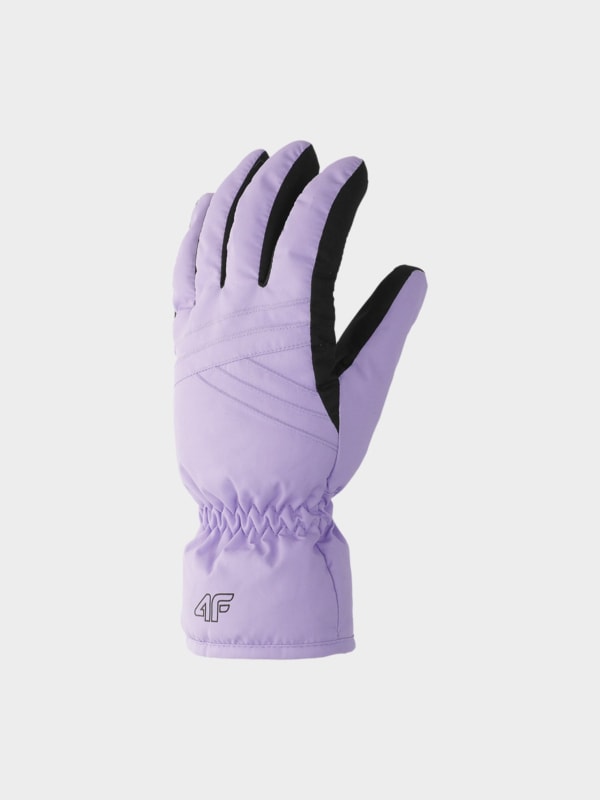 Women s Thinsulate ski gloves purple