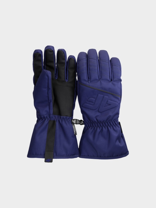 Mens navy ski gloves on sale