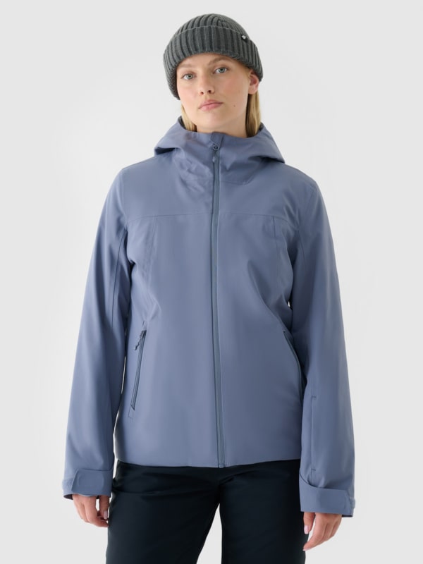 Navy blue ski jacket womens best sale