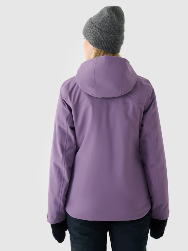 Women’s top Large Purple and Navy 2 piece layered ski jacket (ABBA)