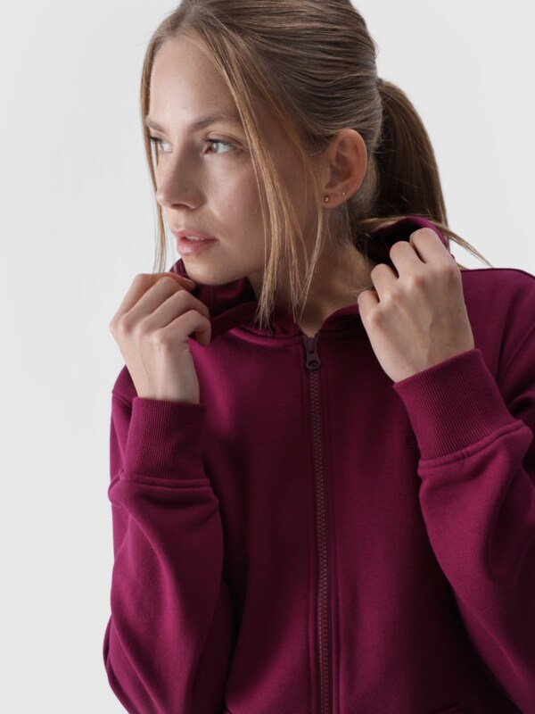 Mauve color hoodie sale