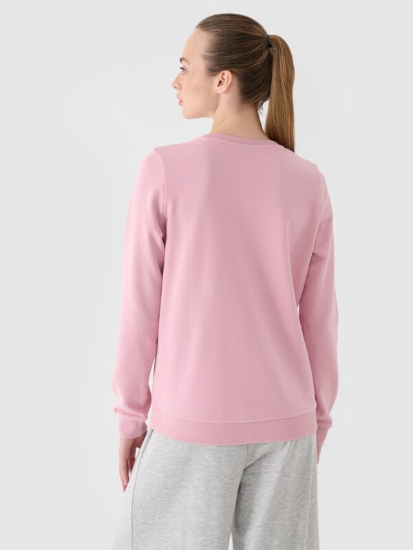 The GREAT. Women's Sz 0 US XS Blush Pink Terry hot Cloth Pullover Sweatshirt