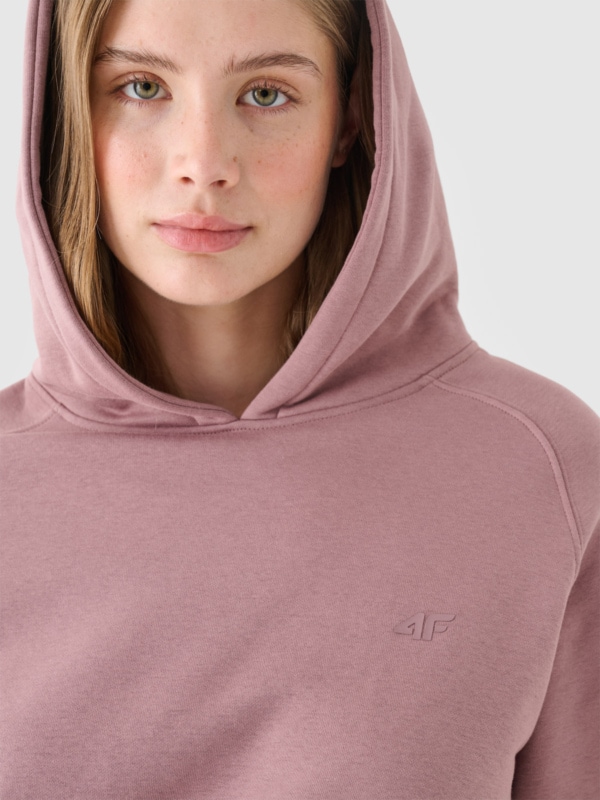 Women s pullover hoodie beige