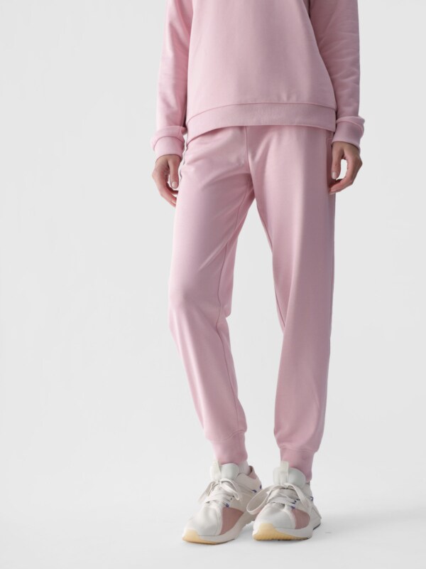 Women s jogger sweatpants pink