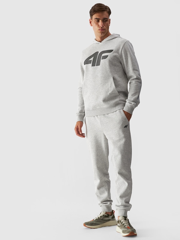 Men's joggers sweatpants - orange