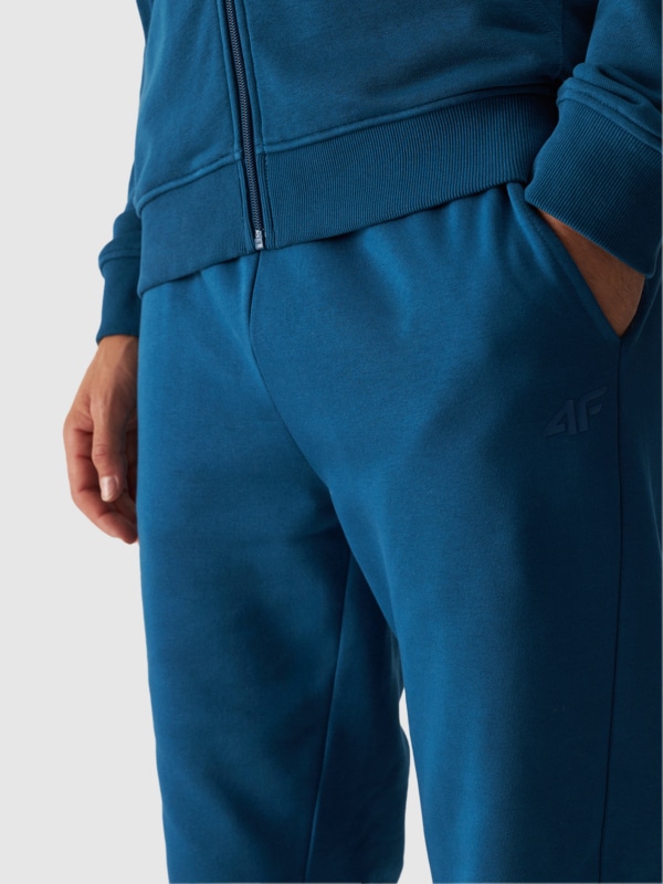 Mens teal joggers online