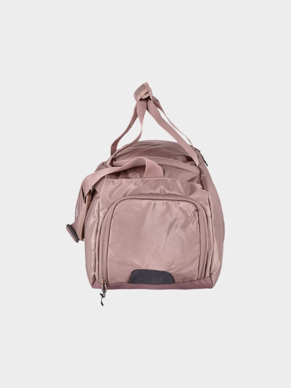 Pink gym bag with shoe compartment sale