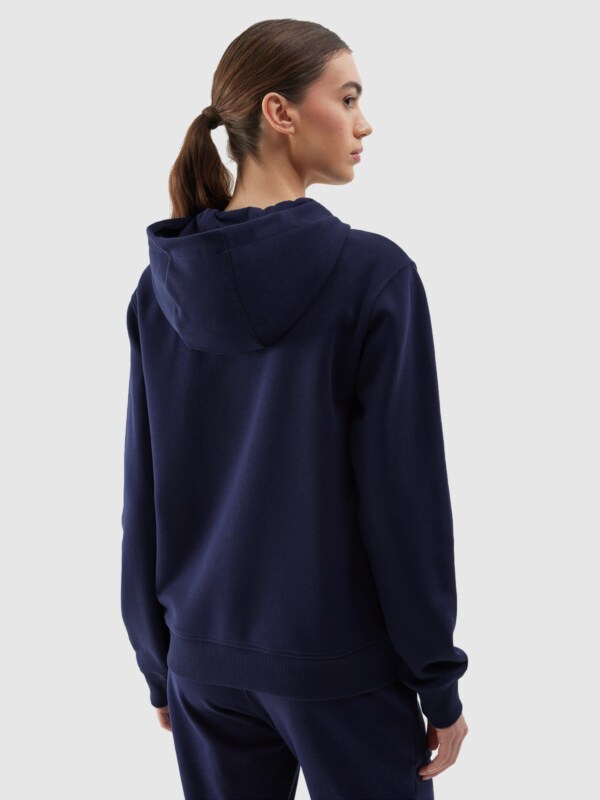 Navy blue womens zip up hoodie sale