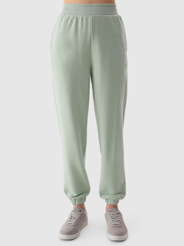 Light green joggers womens sale