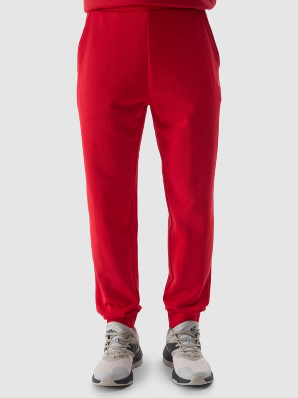 Men s joggers sweatpants red