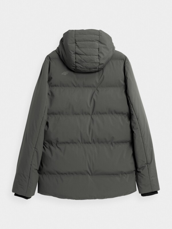 Mens quilted down coat best sale